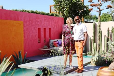 Manoj Malde and his Fresh garden for Inland Homes Beneath a Mexican Sky W