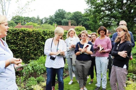 students B Brooks' garden The Coach House Chiddingfold