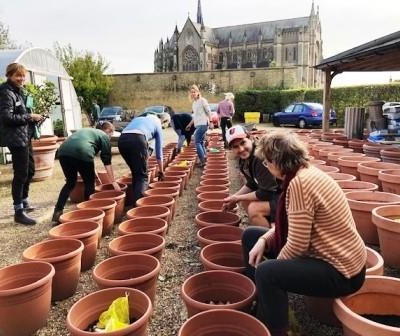 2022 Good Gardening students Arundel Castle Gardens Autumn 2021