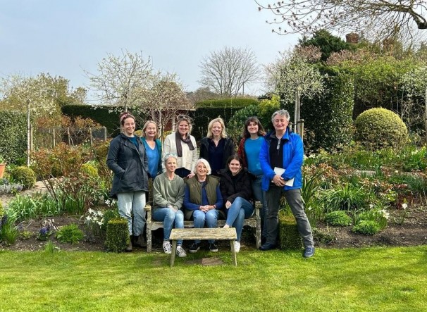 Students at Sandhill Farmhouse