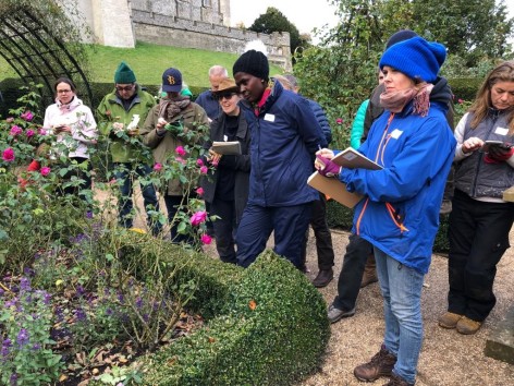 OYGG 2019-2020 STUDENTS AT ARUNDEL CASTLE GARDENS