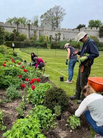 2022 Practical day at Arundel Castle Gardens