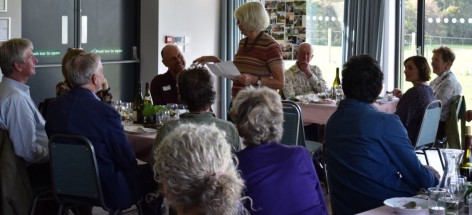 EGS at 40: Rosemary reading her speech!