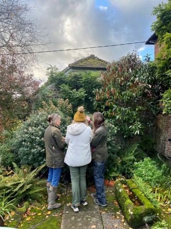 2023 October Autumn practical day at Sandhill Farm House