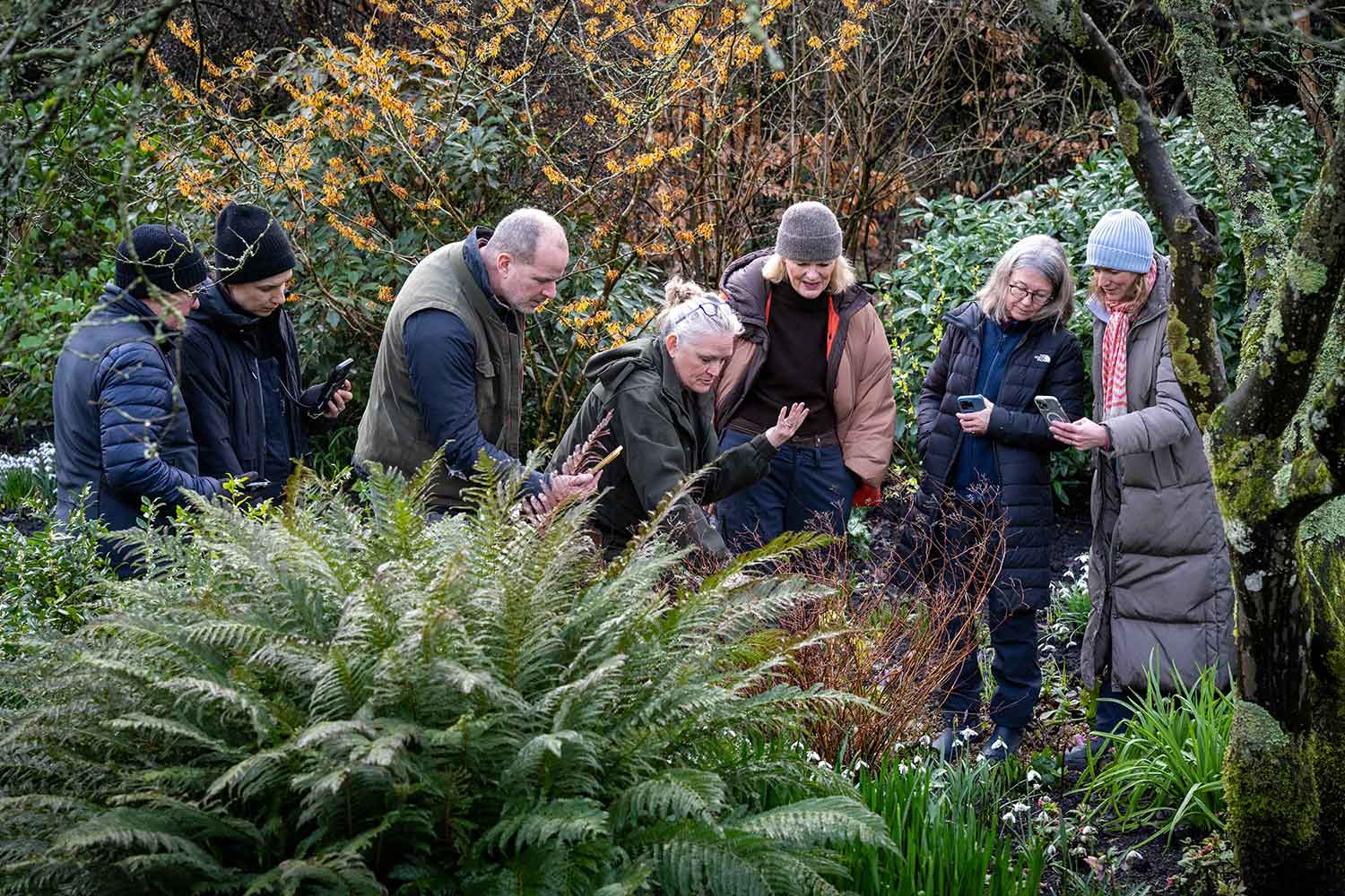One Year Good Gardening Students at Sandhill Farm House