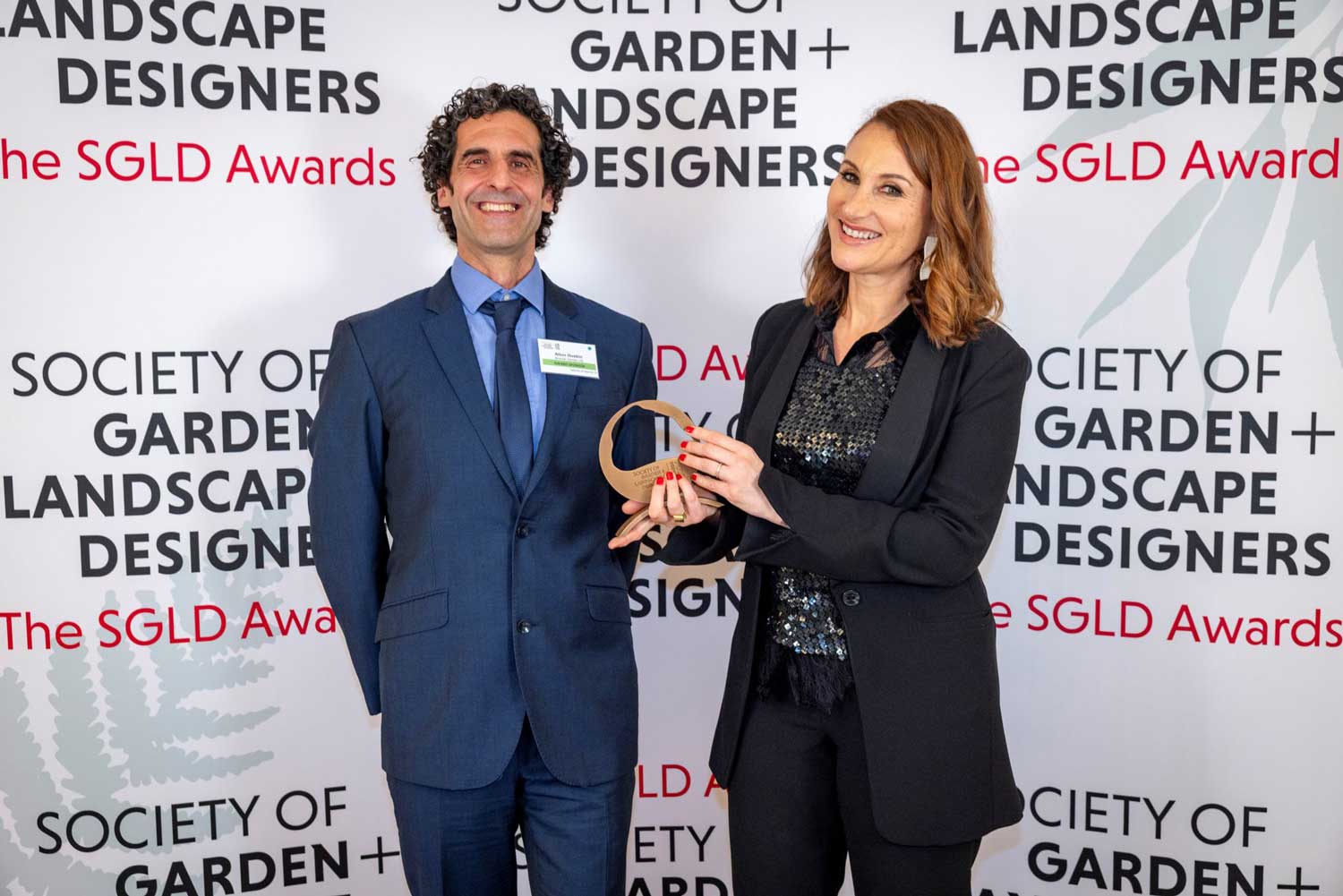 Barbara Samitier at the SGLD Awards