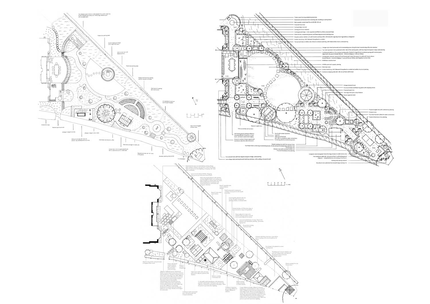 A Selection of Garden Layout Plans